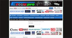 Desktop Screenshot of etoolspro.com