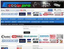 Tablet Screenshot of etoolspro.com